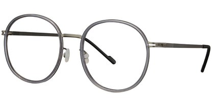 Acetate Metal Square Frame F5887
