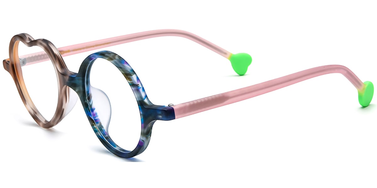 Acetate Geometric Frame F7164