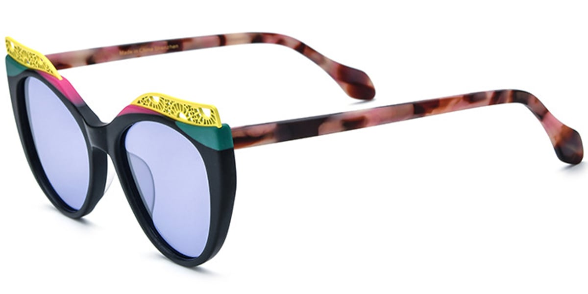 Acetate Cat Eye Sunglasses SG6897