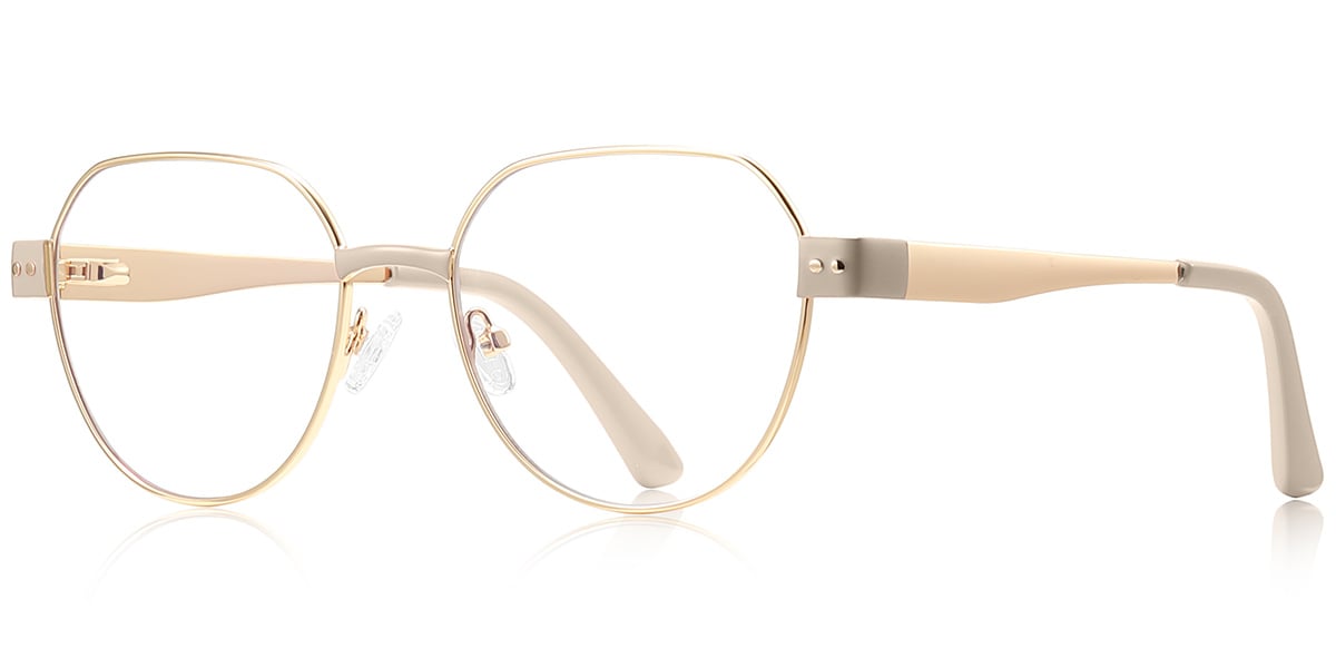 Geometric Eyeglasses F9606
