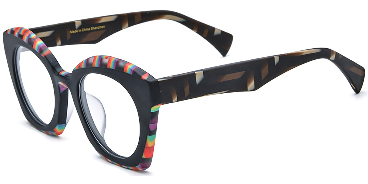 Acetate Square Frame F7395