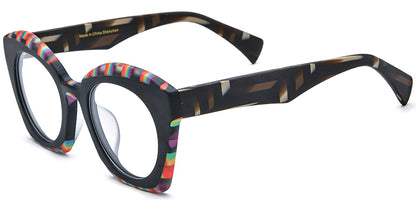 Acetate Square Frame F7395