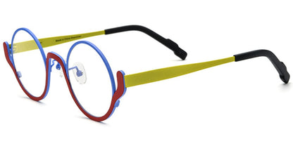 Titanium Round Frame F6776