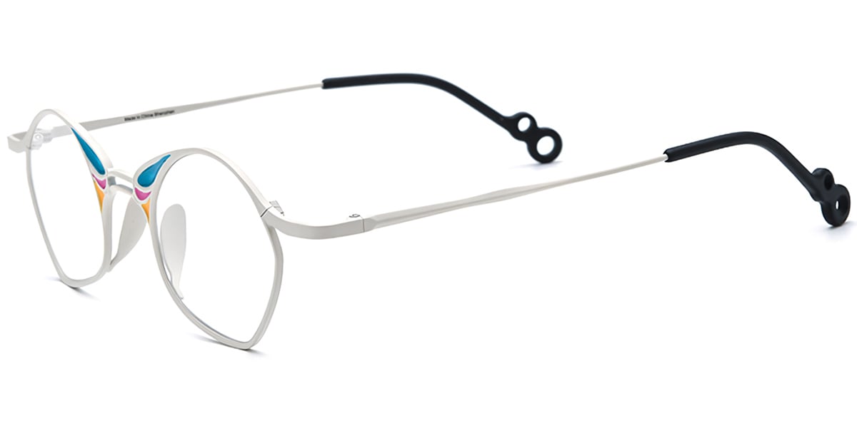 Titanium Geometric Frame F7318