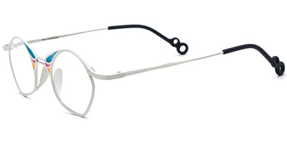 Titanium Geometric Frame F7318