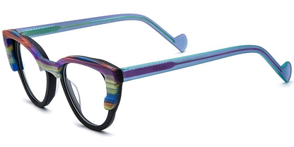 Acetate Cat Eye Frame F7541