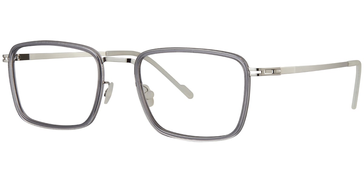 Acetate Metal Rectangle Frame F5889