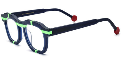 Acetate Square Frame F6432