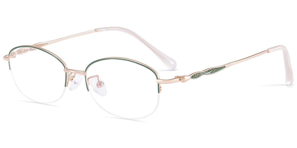 Oval Eyeglasses F9214