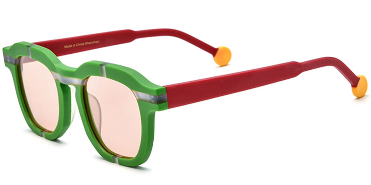 Acetate Square Sunglasses SG6433