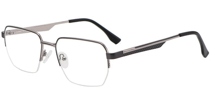 Acetate Metal Square Frame F9022