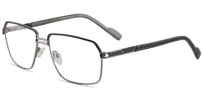Acetate Metal Square Frame F8729