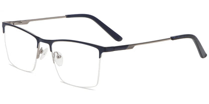 Acetate Metal Rectangle Frame F8554