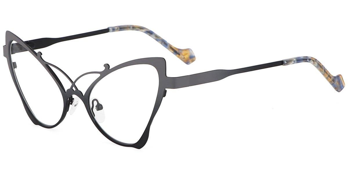 Acetate Metal Butterfly Frame F9346