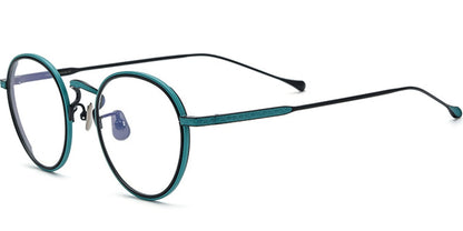 Titanium Round Frame F6082