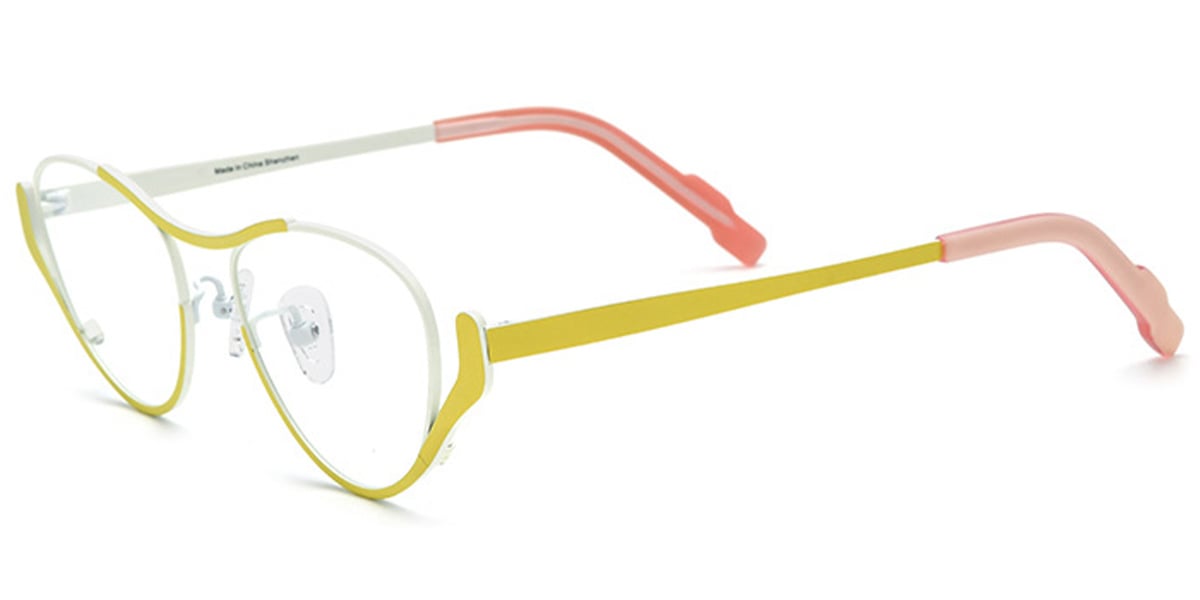 Titanium Cat Eye Frame F7048