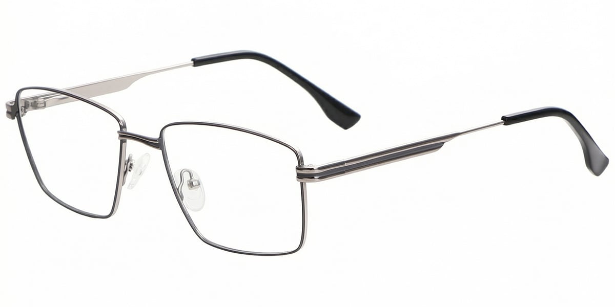 Acetate Metal Rectangle Frame F8742
