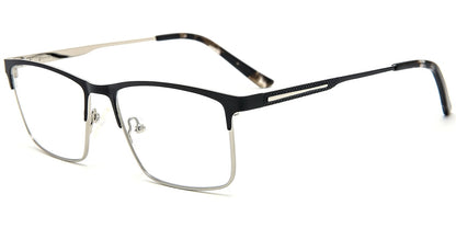 Acetate Metal Square Frame F8542