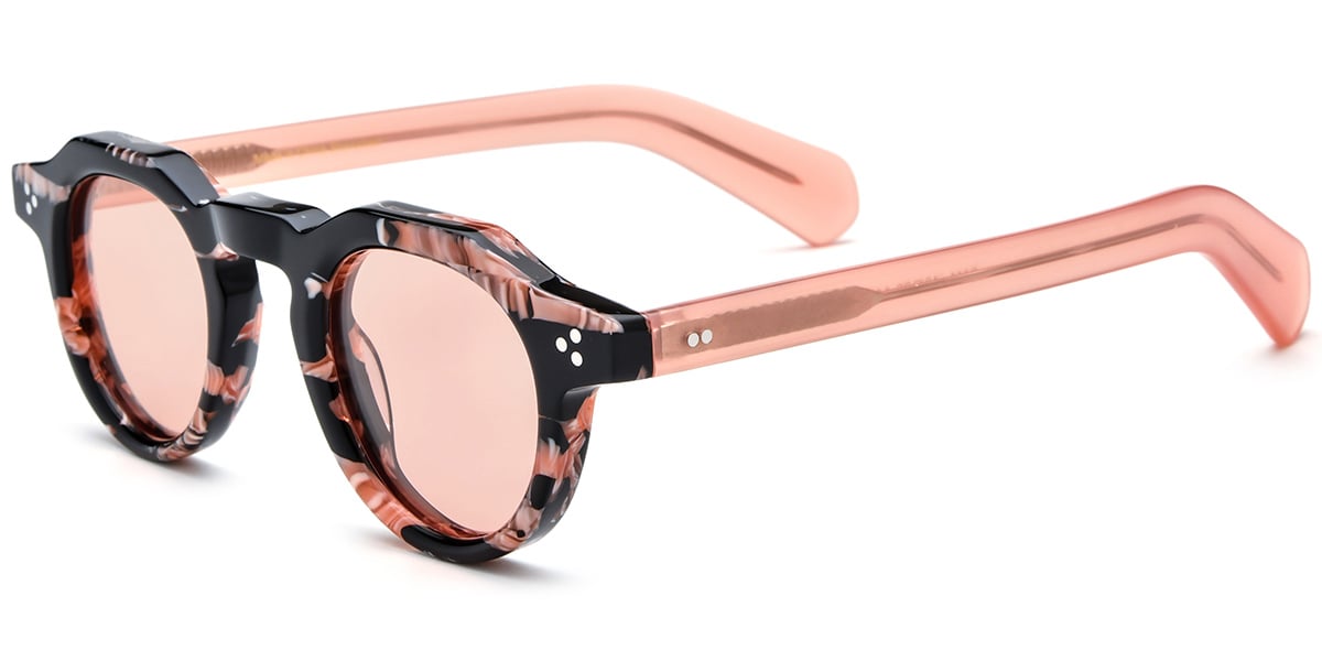Acetate Round Sunglasses SG10304