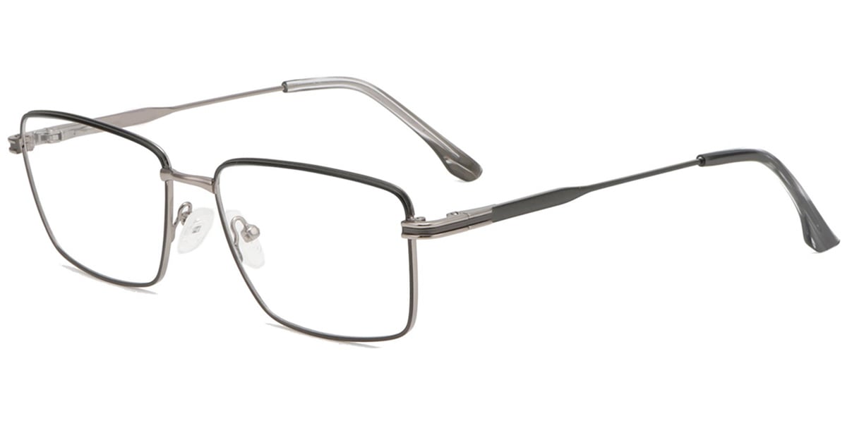 Acetate Metal Rectangle Frame F8717