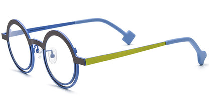 Titanium Round Frame F6870