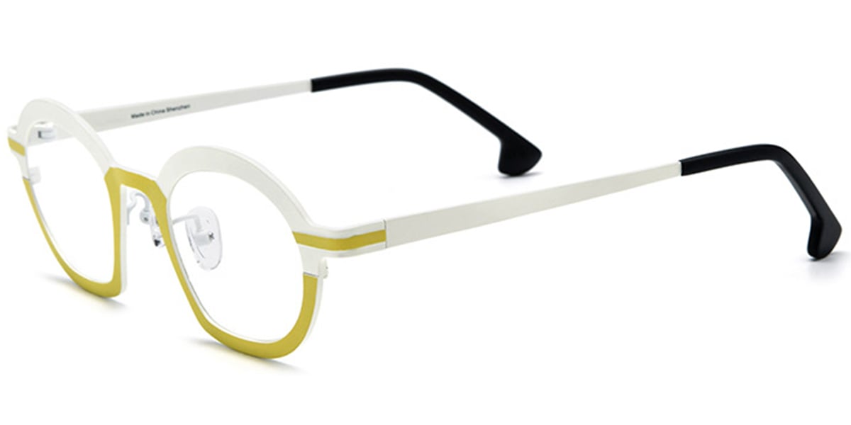 Titanium Geometric Frame F6872