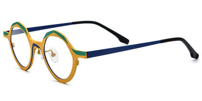 Titanium Geometric Frame F6434
