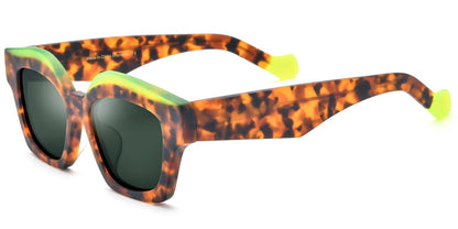 Acetate Geometric Sunglasses SG5817