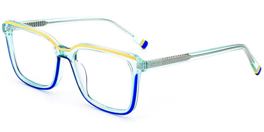 Acetate Square Frame F8507