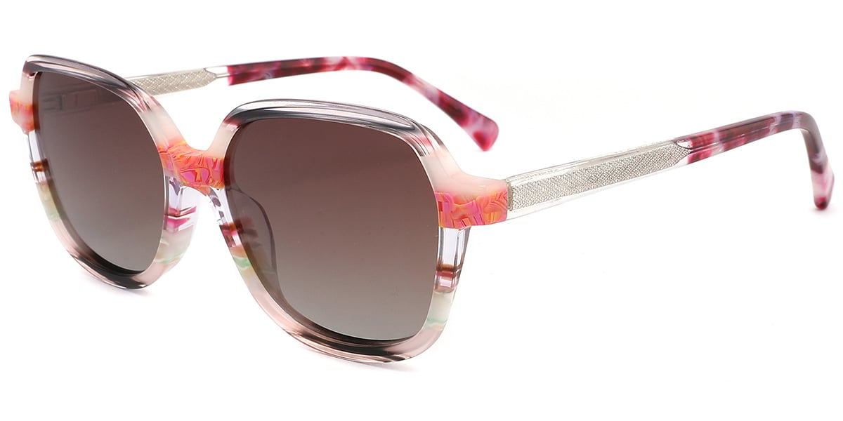 Acetate Square Sunglasses SG9292