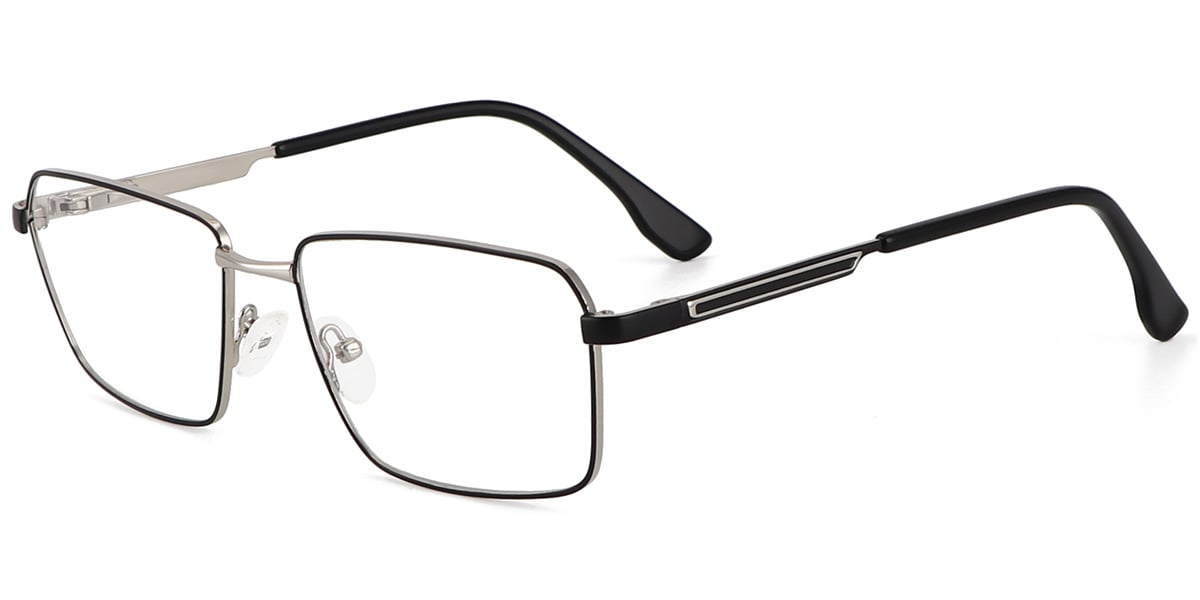 Acetate Metal Rectangle Frame F9017