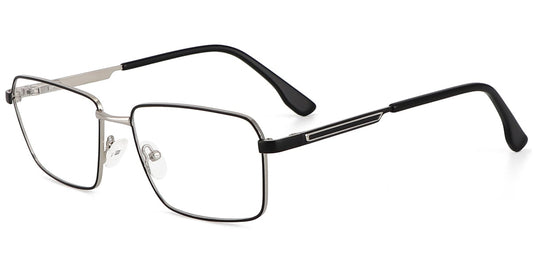 Acetate Metal Rectangle Frame F9017