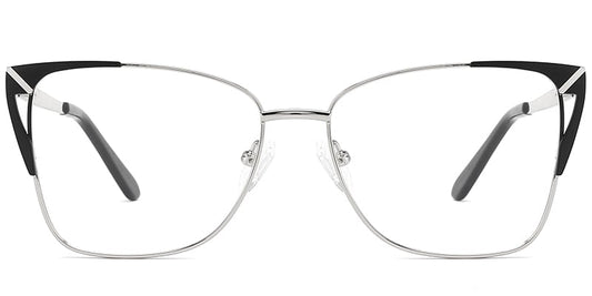 Metal Cat Eye Frame F3527