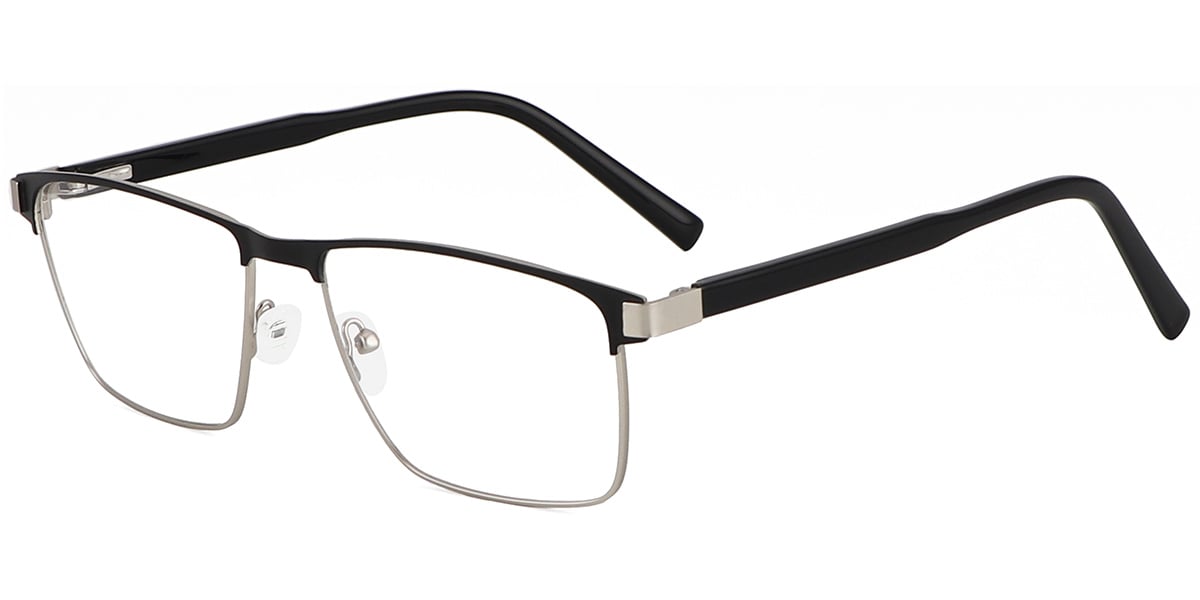 Acetate Metal Rectangle Frame F8571