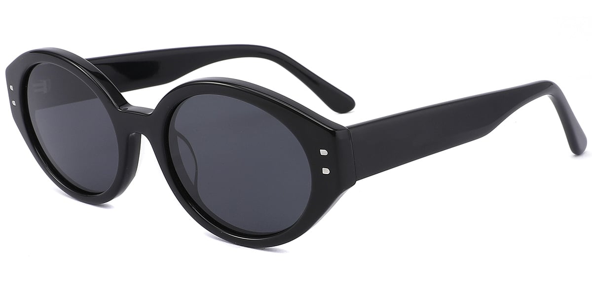 Acetate Oval Sunglasses SG10033