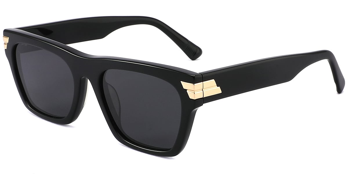 Acetate Rectangle Sunglasses SG10012