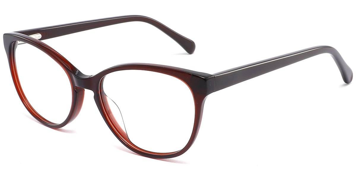 Acetate Cat Eye Frame F10256