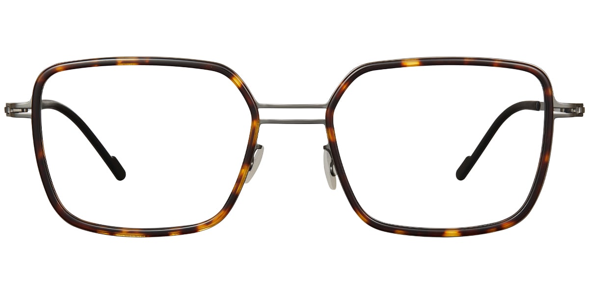 Acetate Metal Rectangle Frame F5892