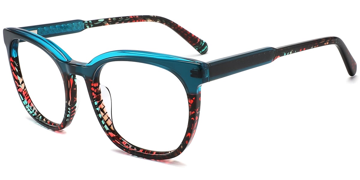 Acetate Square Frame F9373