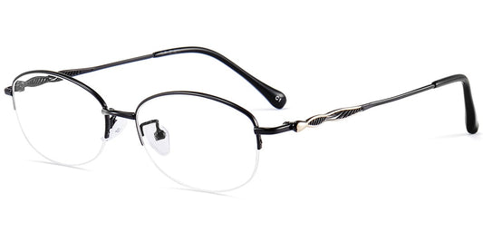 Metal Oval Frame F8962