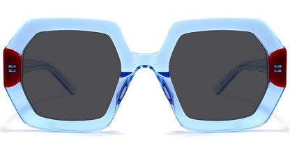Acetate Geometric Sunglasses SG5583