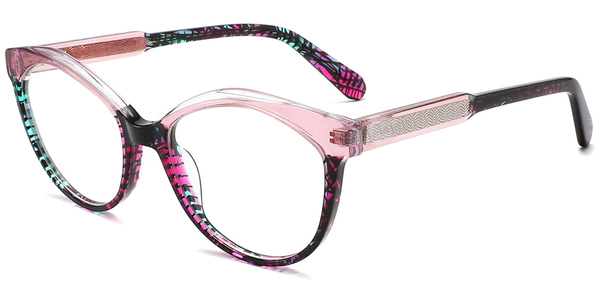 Acetate Geometric Frame F9371