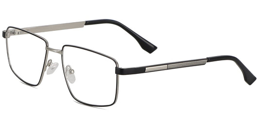 Acetate Metal Square Frame F9007