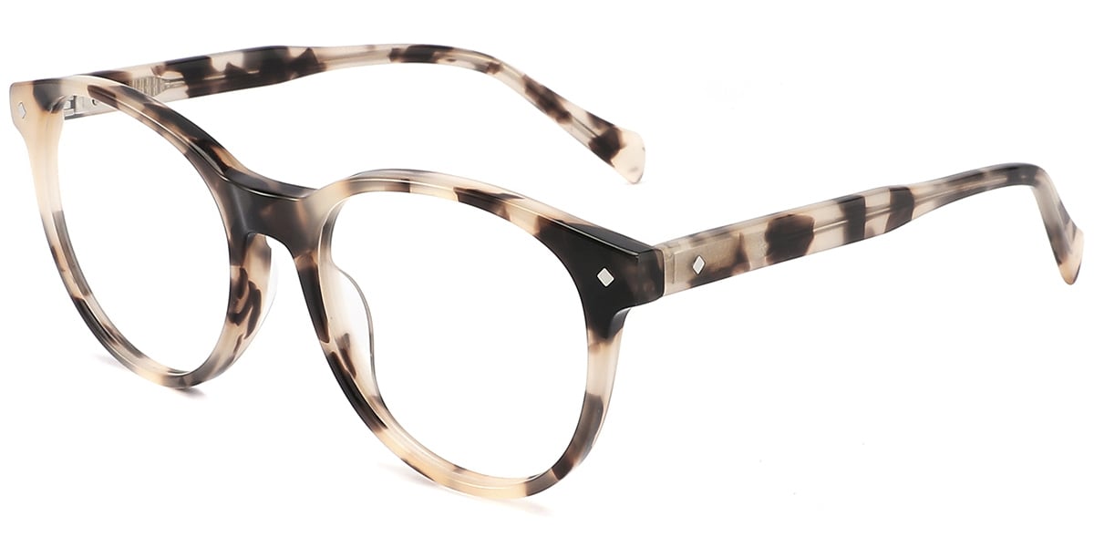 Acetate Round Frame F10216