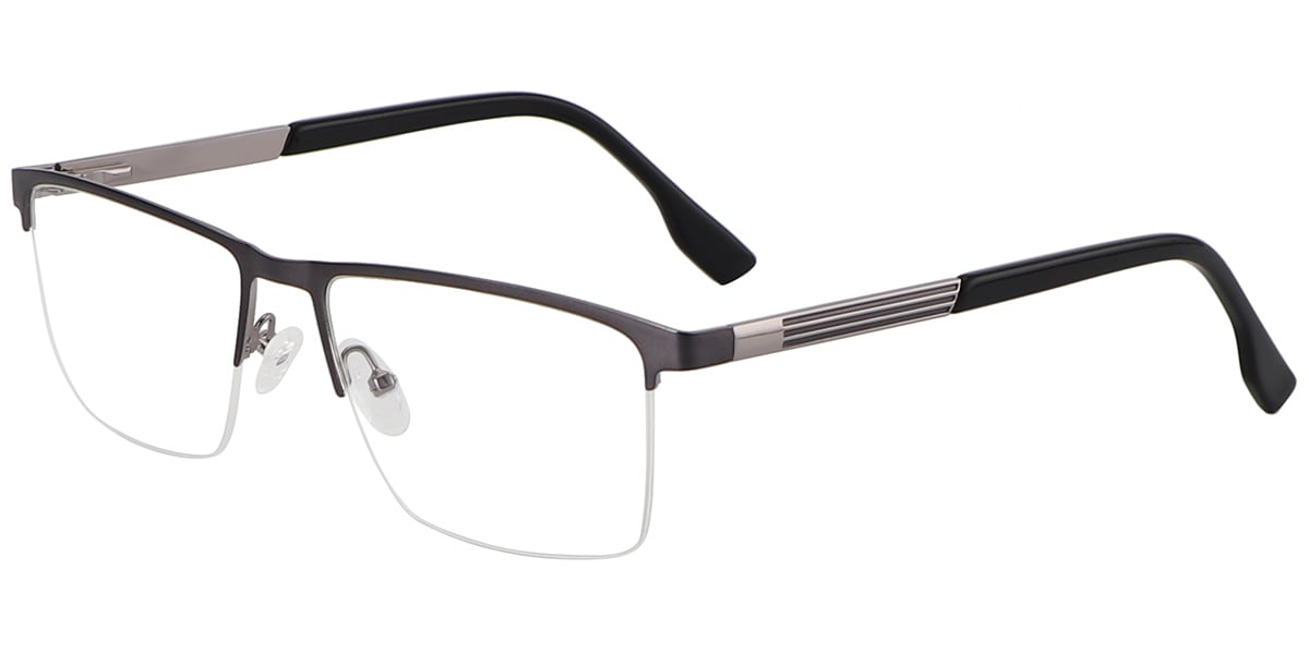 Acetate Metal Rectangle Frame F8562