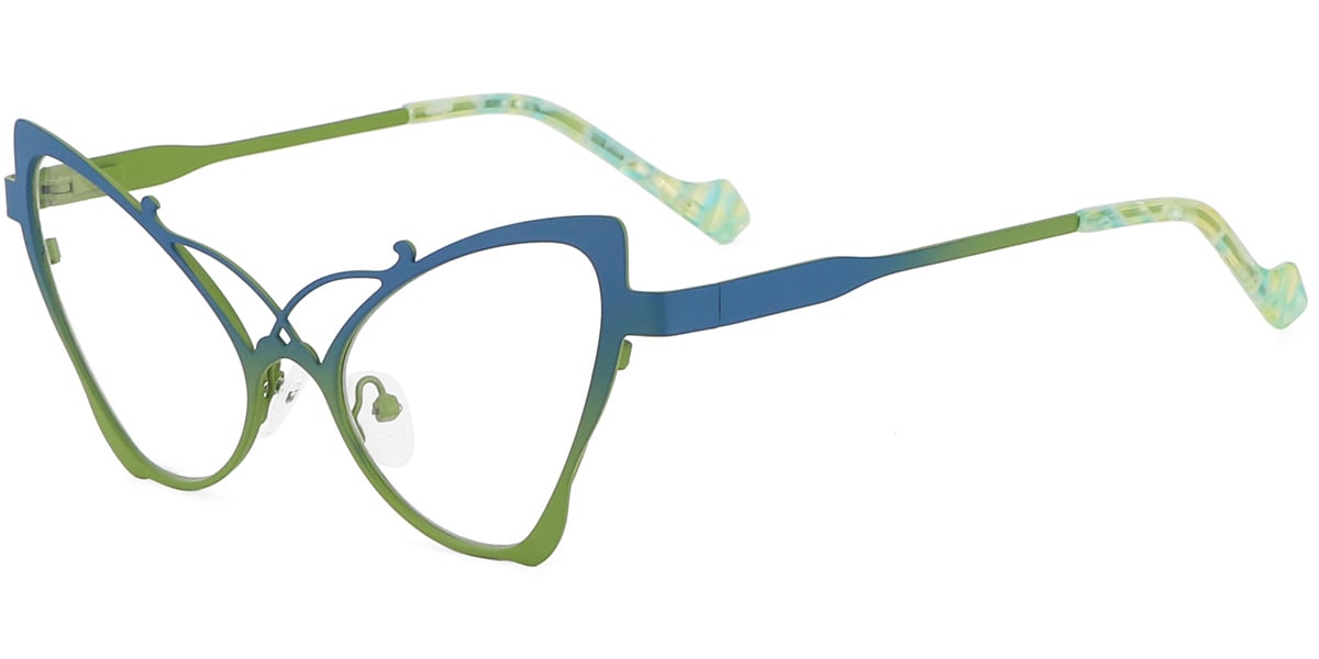Acetate Metal Butterfly Frame F9346