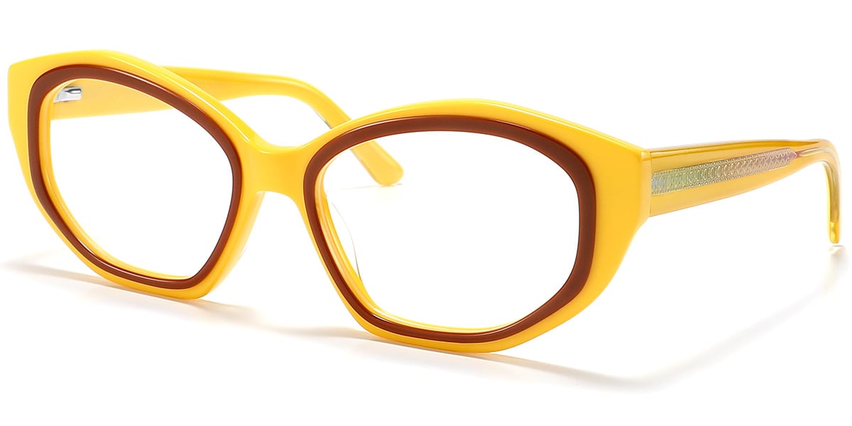 Acetate Oval Frame F10468