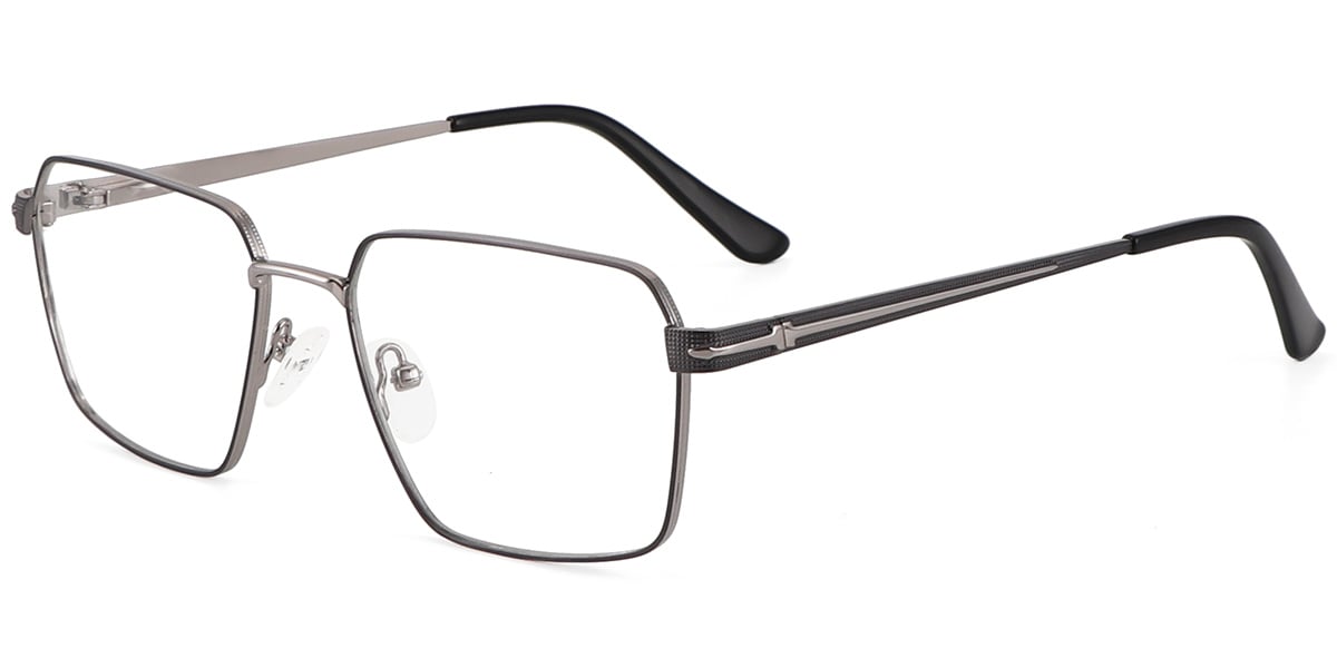Acetate Metal Square Frame F9003