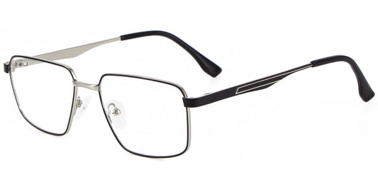 Acetate Metal Rectangle Frame F8750