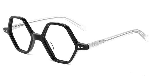 Acetate Geometric Frame F2075